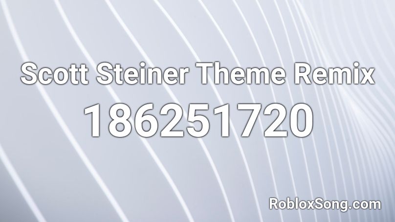 Scott Steiner Theme Remix Roblox ID