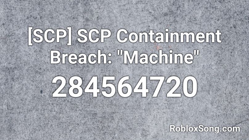 [SCP] SCP Containment Breach: 