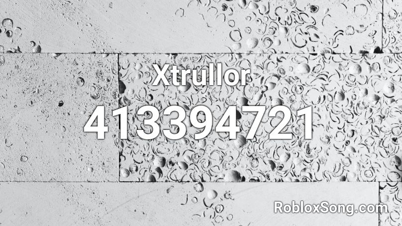 Xtrullor Roblox ID
