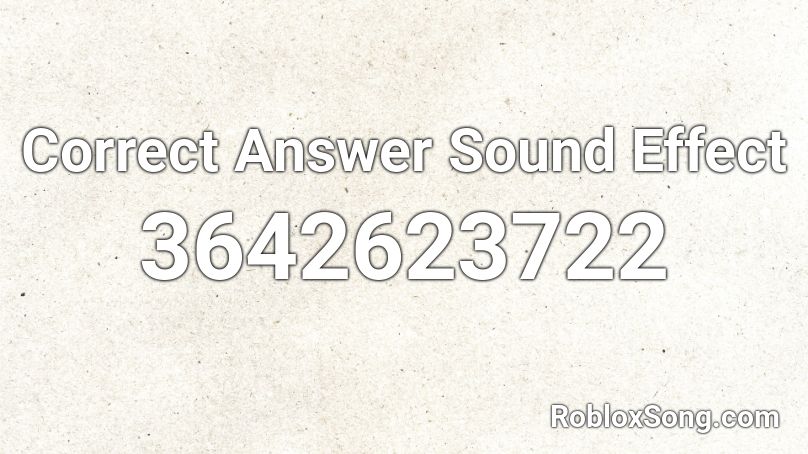 im using this for a roblox id code by 1092 Sound Effect - Tuna