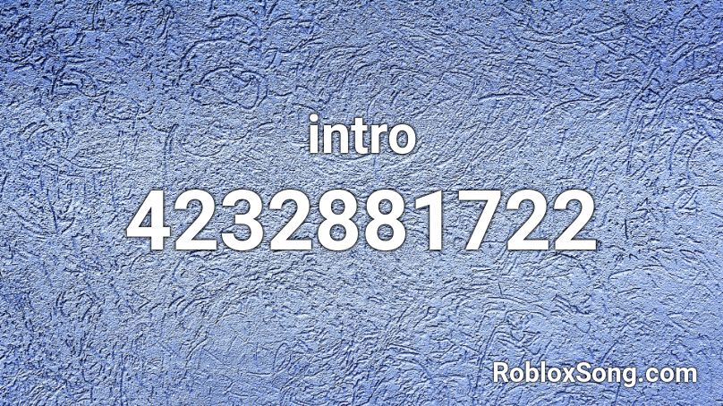 intro Roblox ID