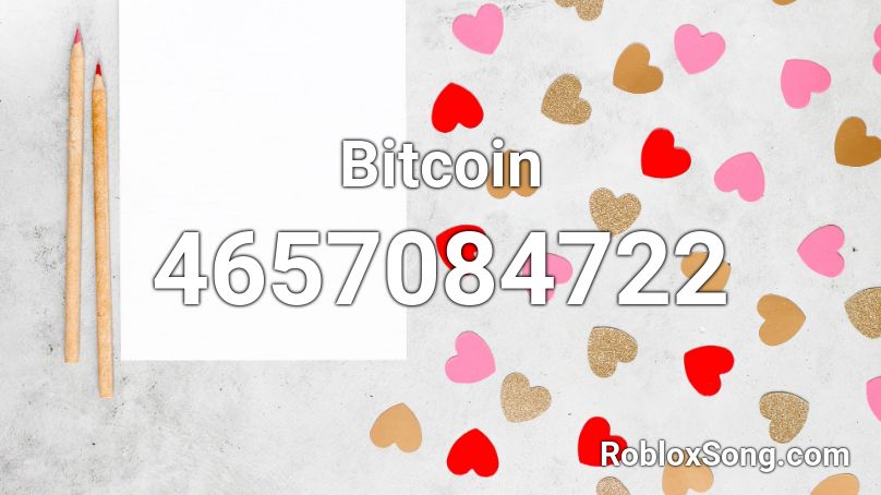 Bitcoin Roblox ID