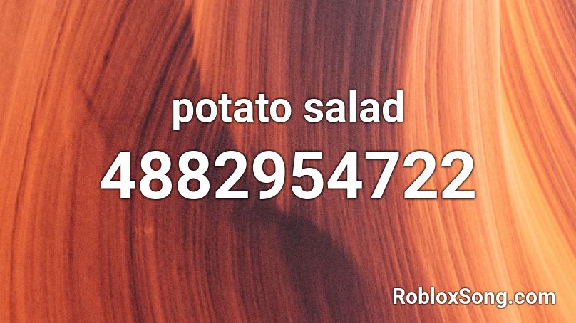 potato salad Roblox ID