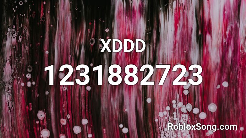 XDDD Roblox ID