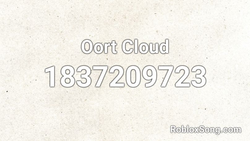 Oort Cloud Roblox ID