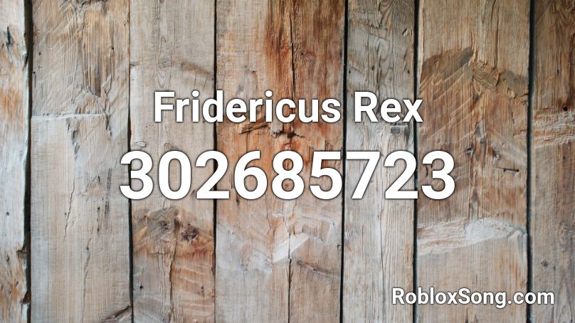 Fridericus Rex Roblox ID