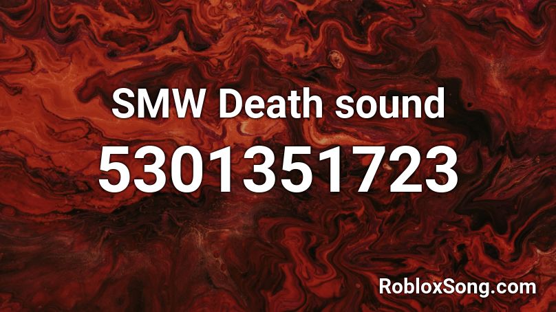 SMW Death sound Roblox ID