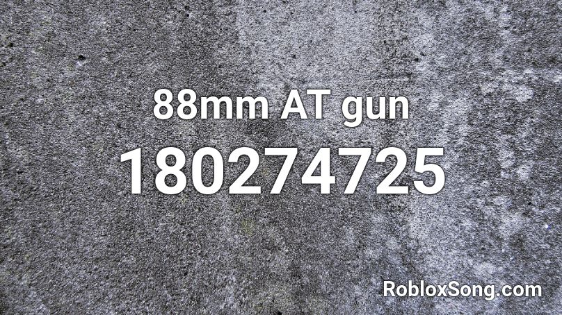 88mm AT gun Roblox ID