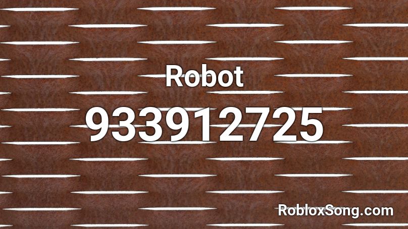 Robot Roblox ID