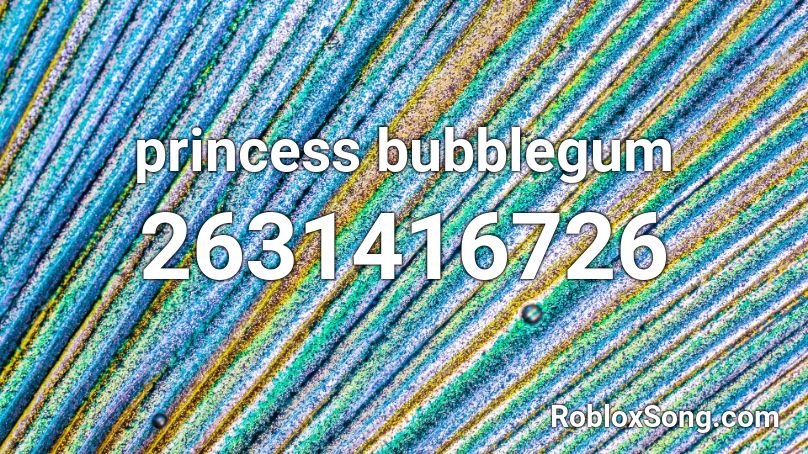 princess bubblegum Roblox ID