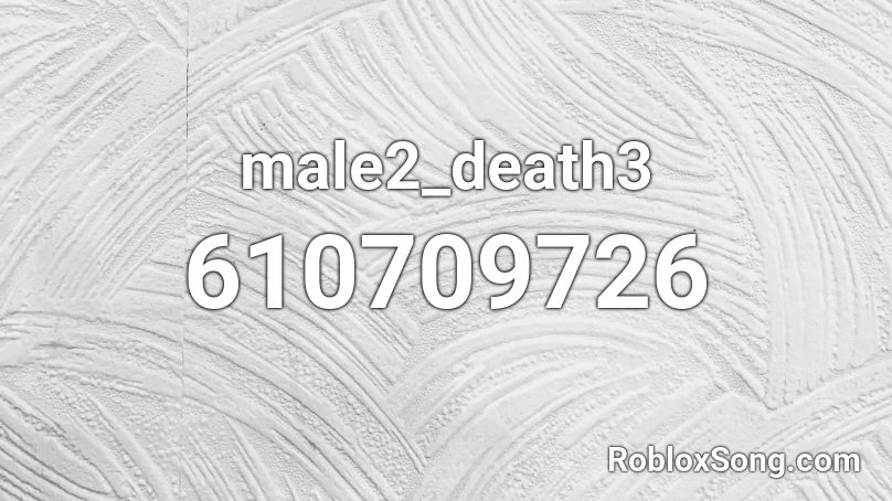 male2_death3 Roblox ID