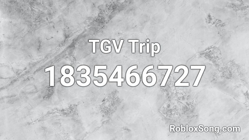 trip code tgv
