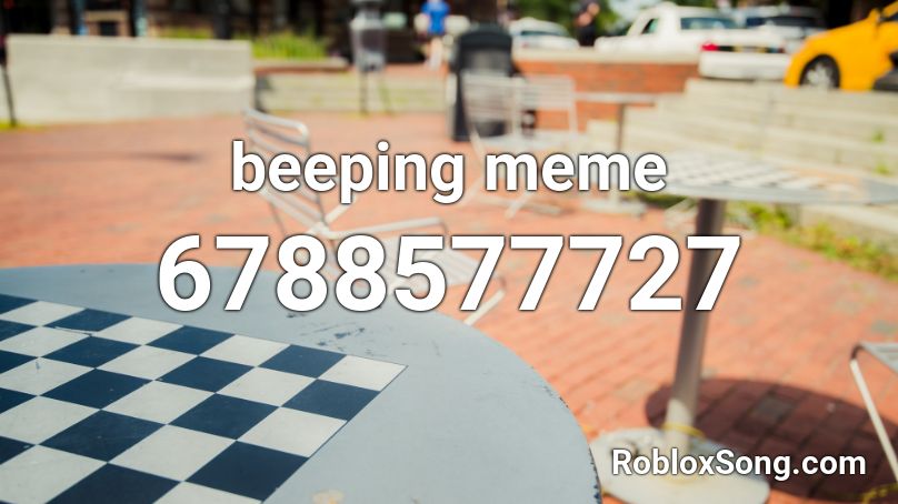 beeping meme Roblox ID