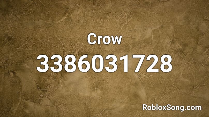 Crow  Roblox ID