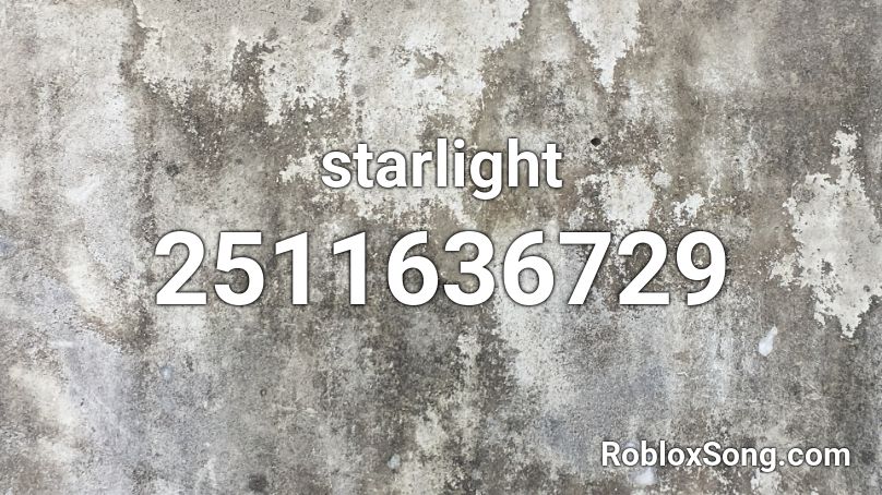 starlight Roblox ID