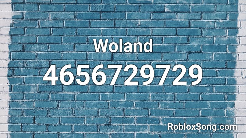 Woland Roblox ID