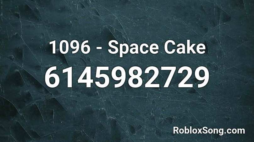 1096 - Space Cake Roblox ID