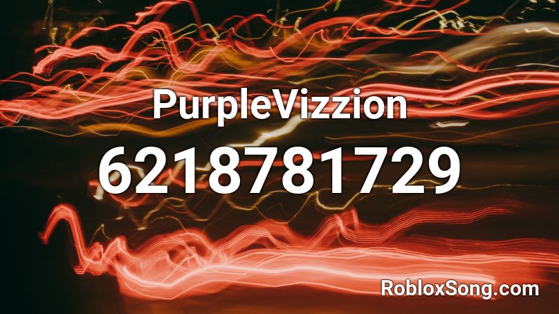PurpleVizzion Roblox ID
