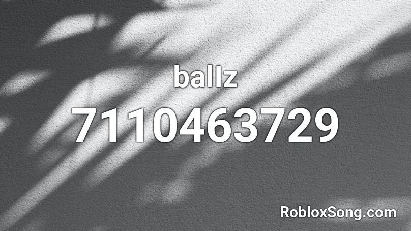 balIz Roblox ID