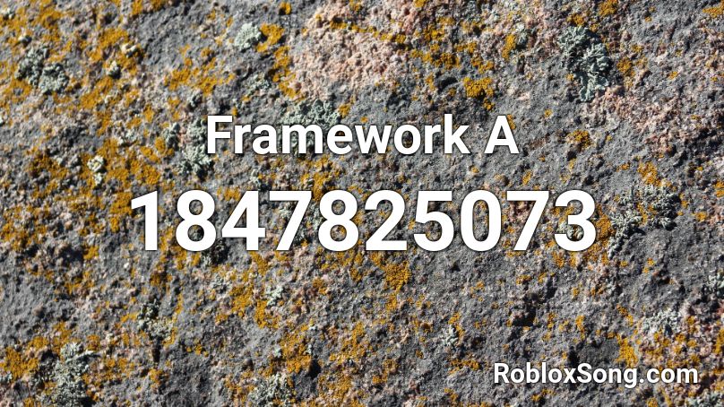 Framework A Roblox ID