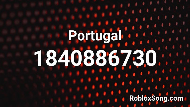 Portugal Roblox ID