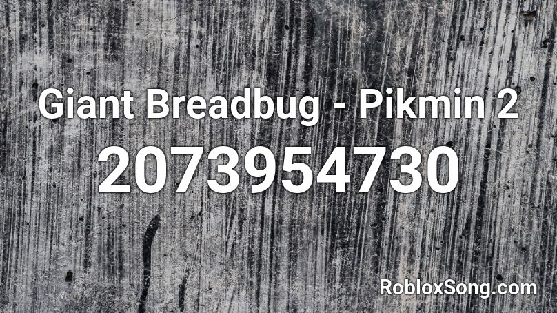 Giant Breadbug - Pikmin 2 Roblox ID