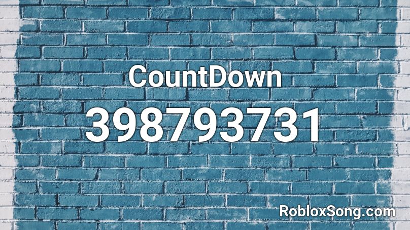 CountDown Roblox ID