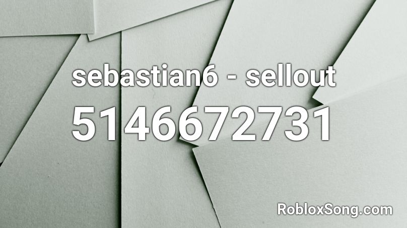 sebastian6 - sellout Roblox ID