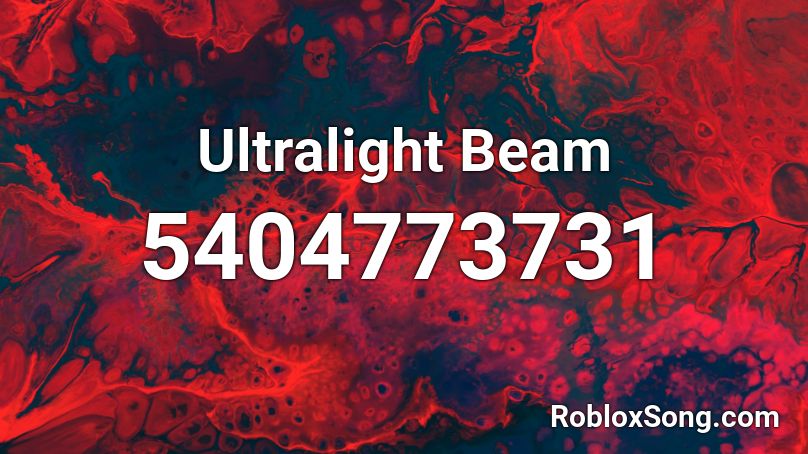 Ultralight Beam Roblox ID