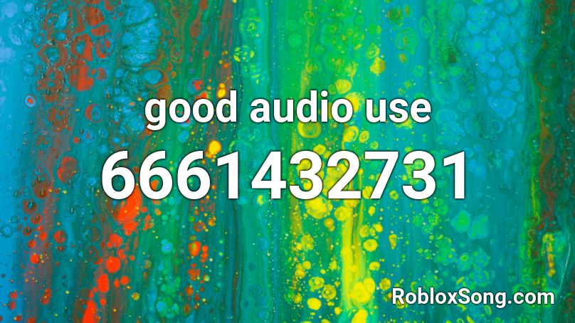 Good Audio Use Roblox Id Roblox Music Codes - where can i use audio on roblox