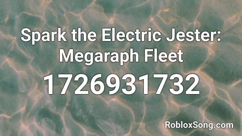Spark the Electric Jester: Megaraph Fleet Roblox ID