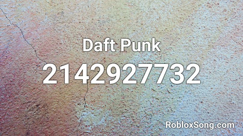 Daft Punk Roblox ID