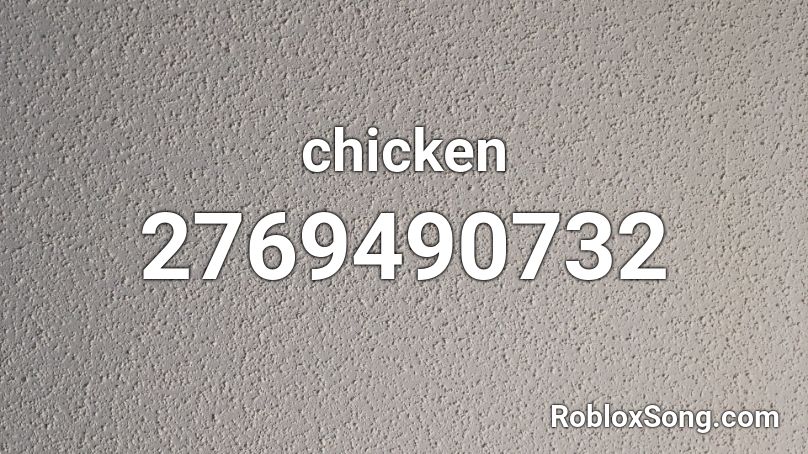 chicken Roblox ID