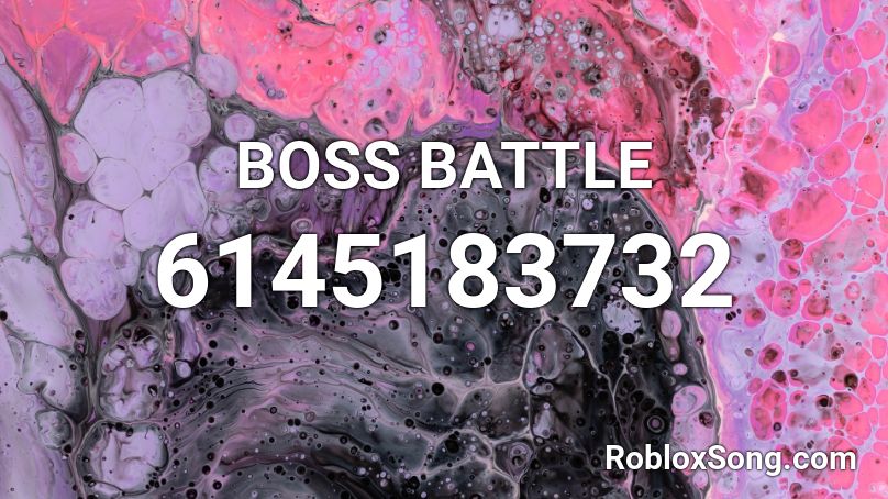 BOSS BATTLE Roblox ID