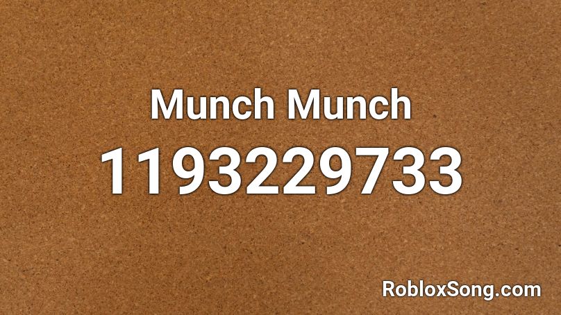 roblox munch