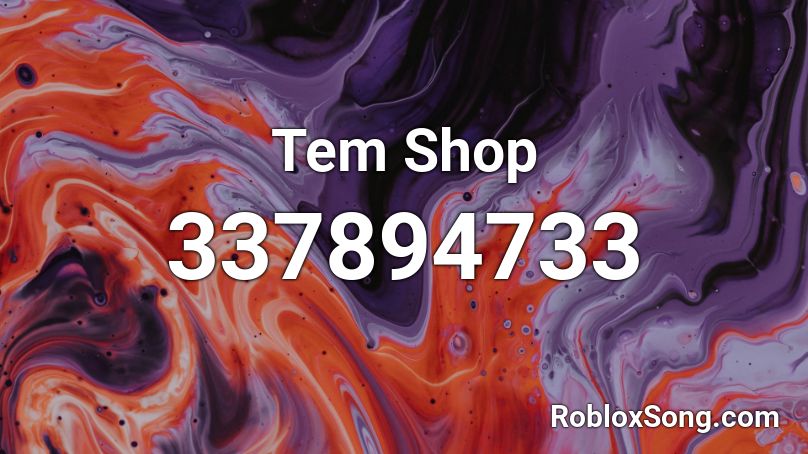 Tem Shop Roblox ID