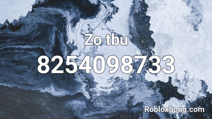 Zo tbu Roblox ID