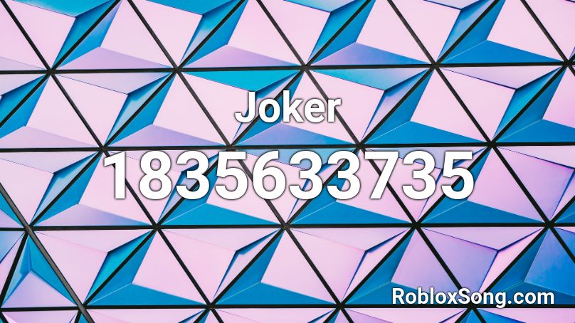 Joker Roblox ID