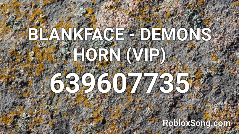 BLANKFACE - DEMONS HORN (VIP) Roblox ID
