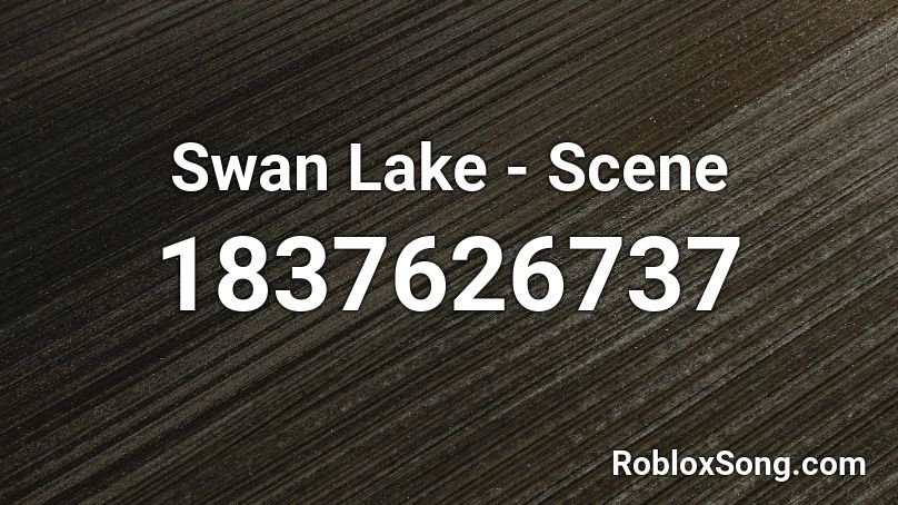 Swan Lake - Scene Roblox ID