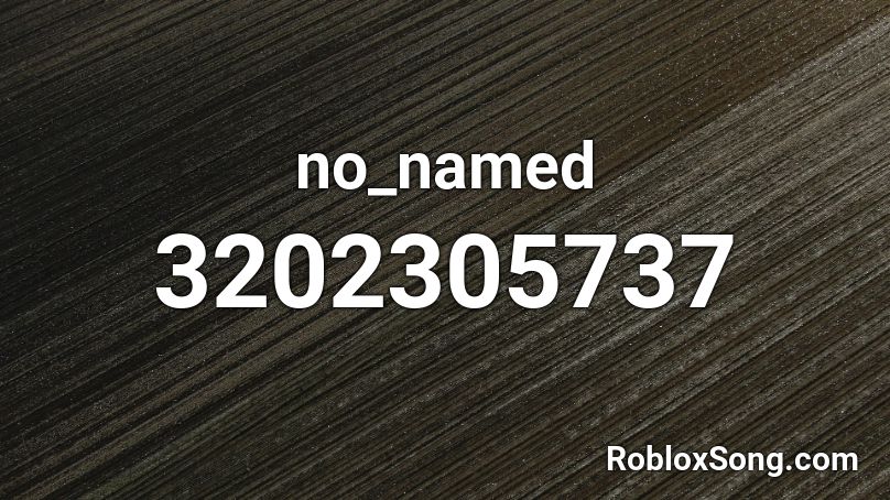 no_named Roblox ID