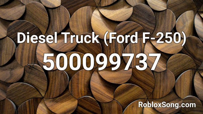 Diesel Truck (Ford F-250) Roblox ID