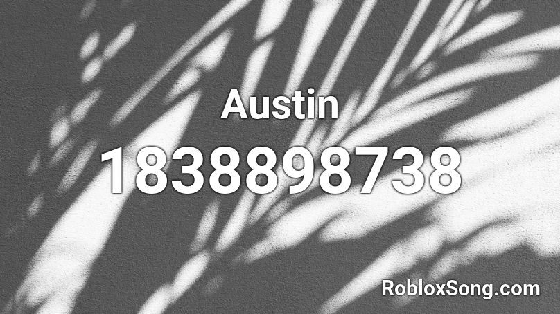 Austin Roblox ID