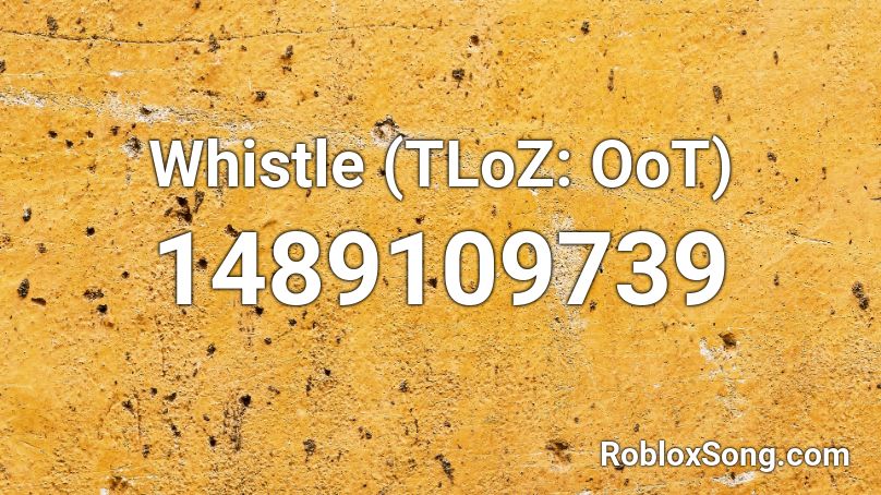 Whistle (TLoZ: OoT) Roblox ID