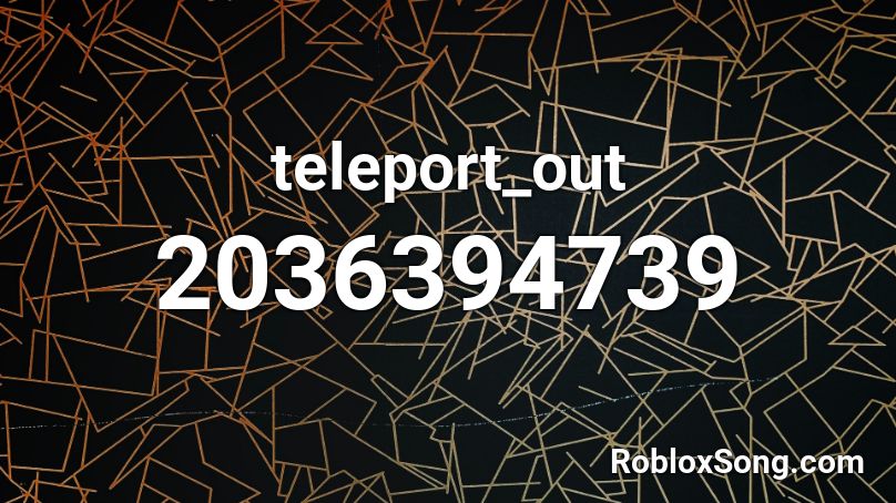 teleport_out Roblox ID