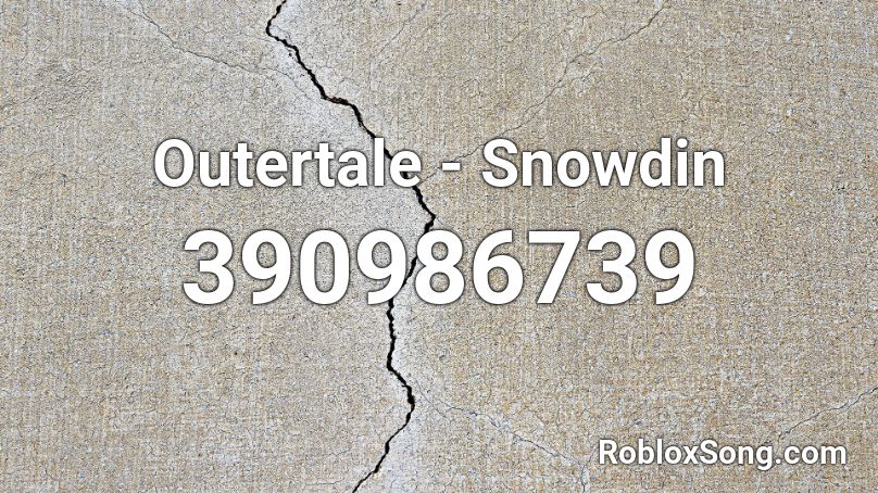Outertale - Snowdin Roblox ID