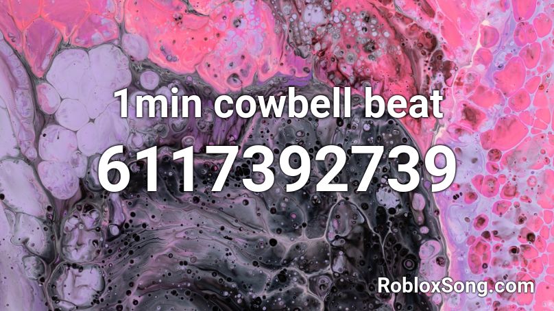 cowbell Roblox ID