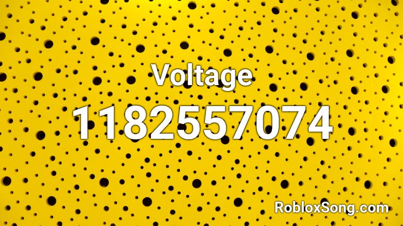 Voltage Roblox ID