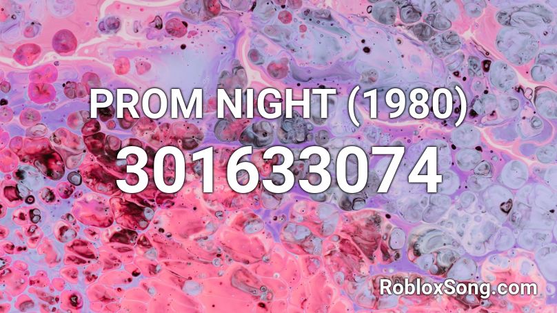 PROM NIGHT (1980) Roblox ID