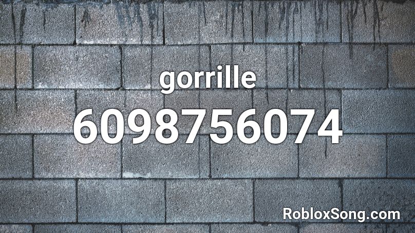 gorrille Roblox ID